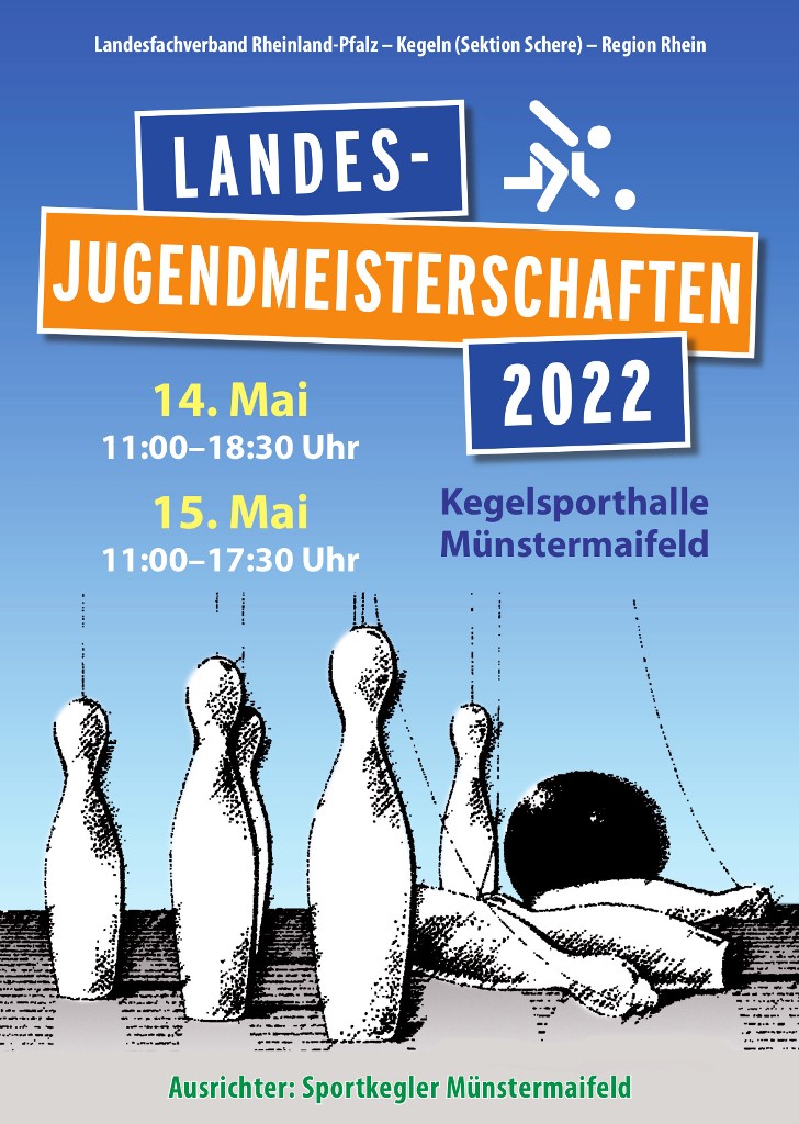14. + 15.05.2022: Landes-Jugendmeisterschaften in Münstermaifeld